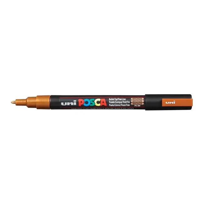 POSCA FINE BULLET TIP BRONZE