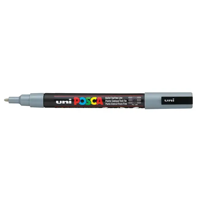 POSCA FINE BULLET TIP GREY