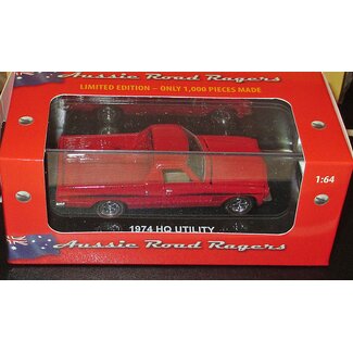 AUSSIE ROAD RAGERS AUSSIE ROAD RAGERS 1/64 RED 1974 HQ Utility