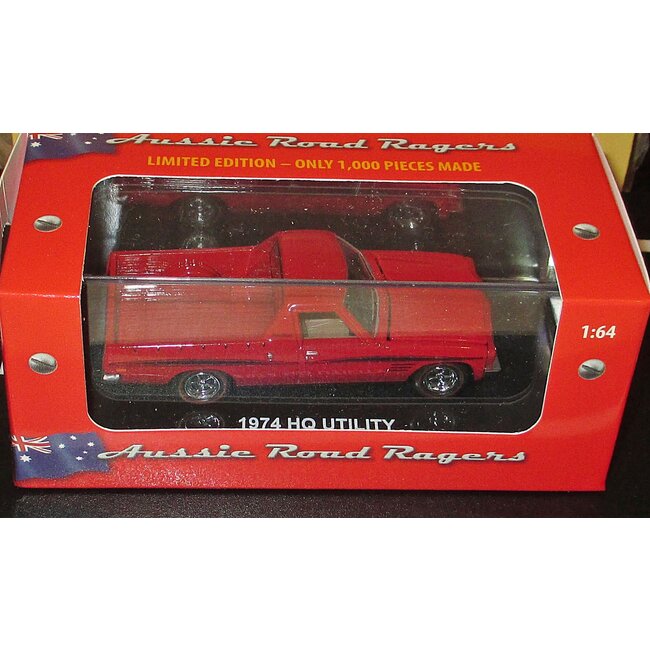 AUSSIE ROAD RAGERS 1/64 RED 1974 HQ Utility
