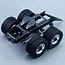 ACE 1/14 DOLLY DUAL AXLE 120mm WIDE ( TOTAL WIDTH 180mm ) WITH ALLOY WHEELS & METAL ADJUSTABLE TURNTABLE