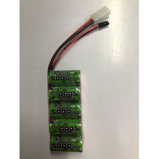 TORNADO RC Tornado RC NIMH 5000mah 6.0V FLAT