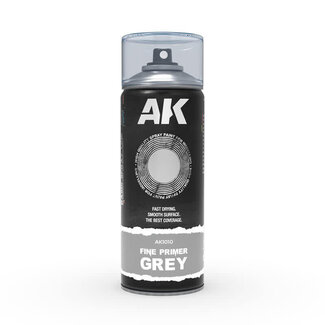 AK INTERACTIVE AK Interactive Fine Primer Grey - Spray Paint 400ml