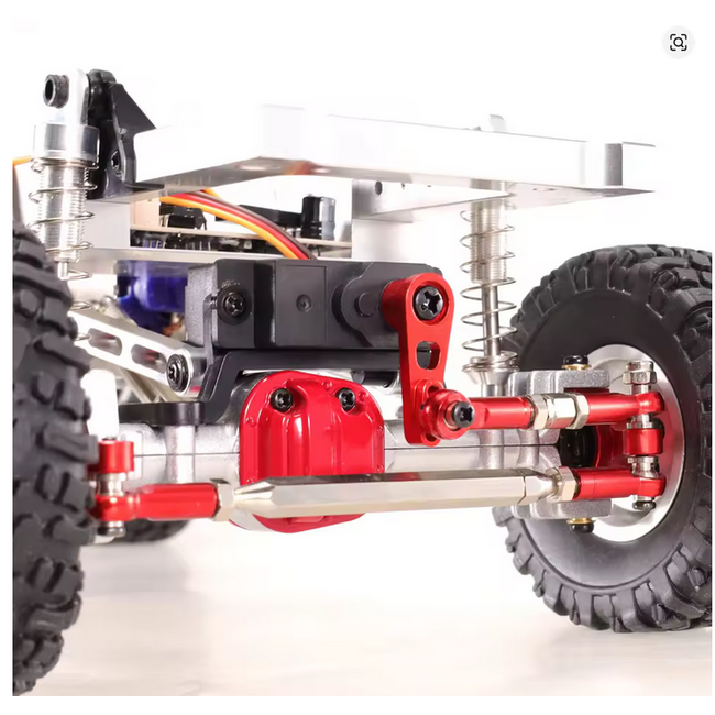 Race MN Model 1/12 MN82 LC79 MN78 RC Car Parts Metal Upgrade Front And Rear Assembly Kit 4 shock version