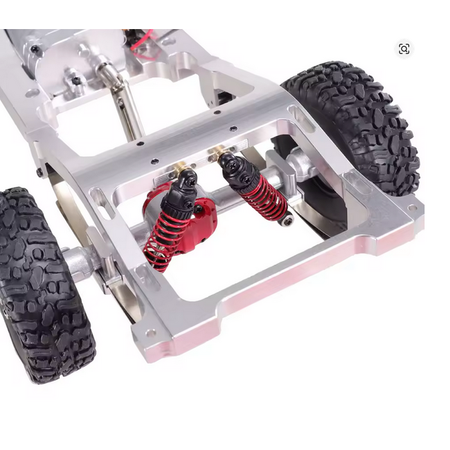 Race MN Model 1/12 MN82 LC79 MN78 RC Car Parts Metal Upgrade Front And Rear Assembly Kit 4 shock version