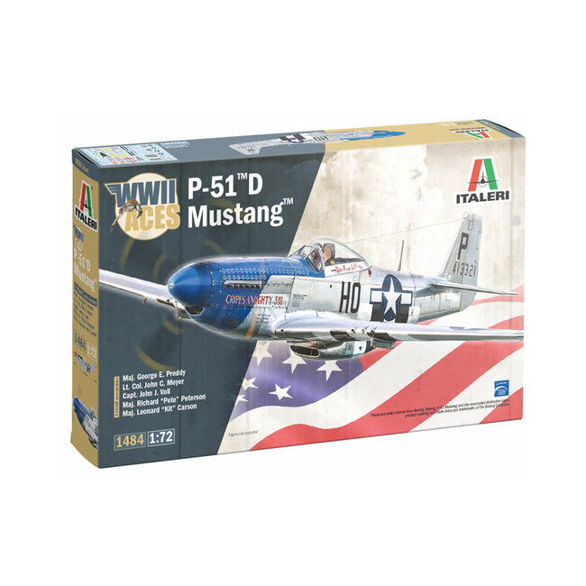 ITALERI P-51D MUSTANG ACES 1/72