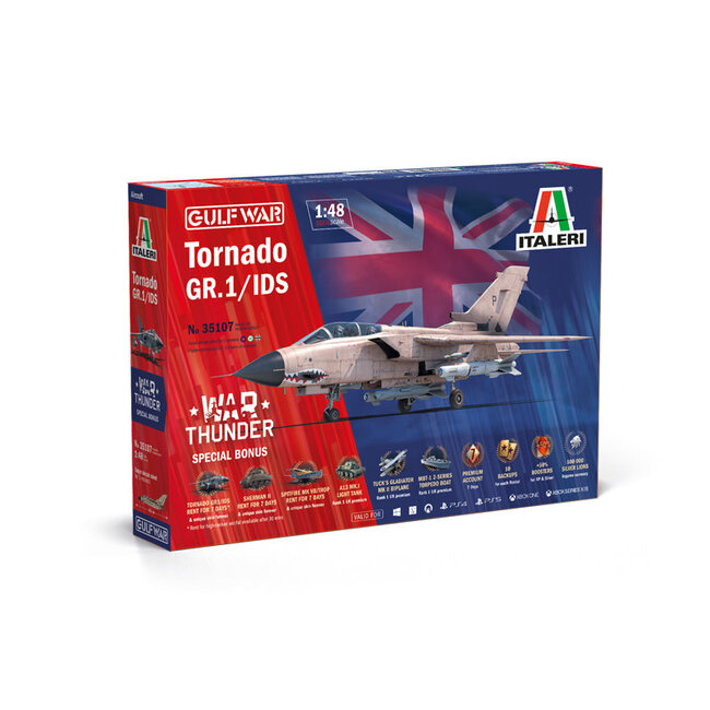 ITALERI TORNADO GR.1/IDS GULF WAR WAR THUNDER EDITION