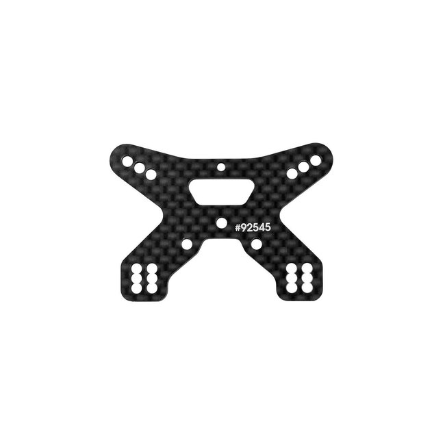 TEAM ASSOCIATED RC10B84 FRONT SHOCK TOWER CARBON FIBRE