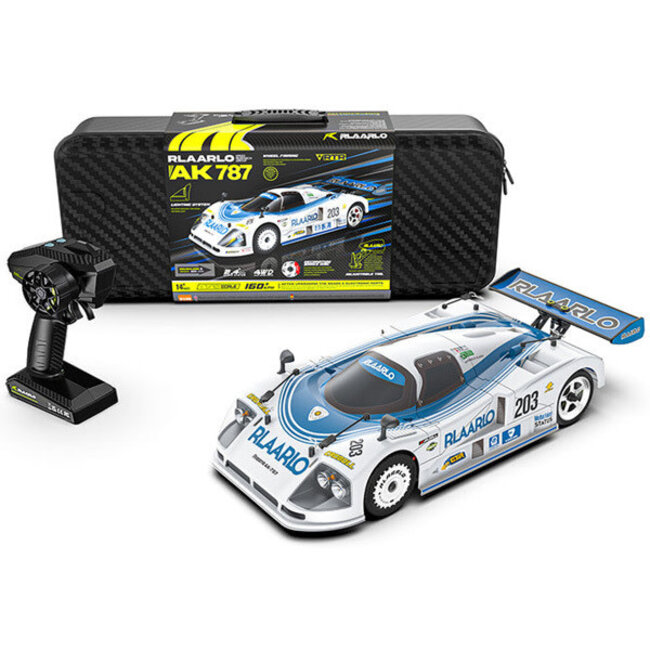 RLAARLO AK-787B SUPER CAR CARBON BLUE 1/10 BRUSHLESS RTR