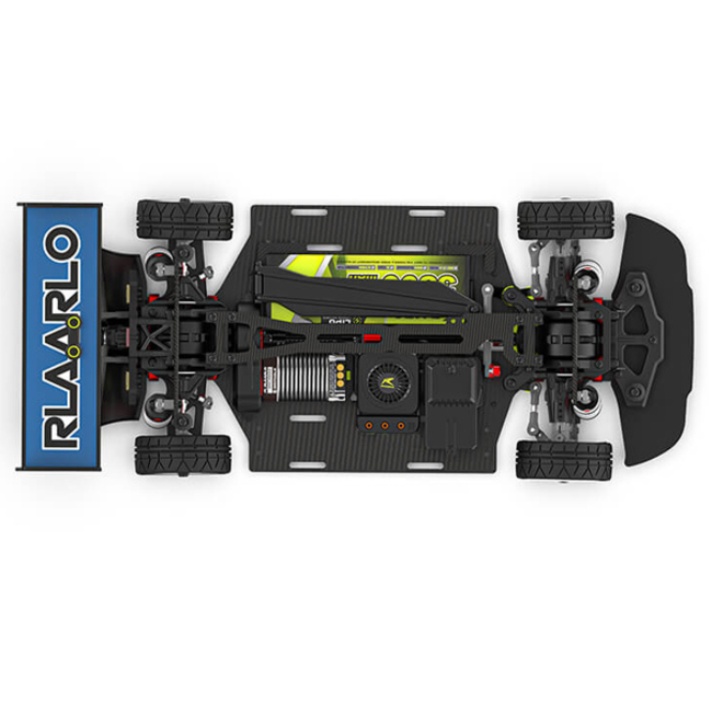RLAARLO AK-787B SUPER CAR CARBON BLUE 1/10 BRUSHLESS RTR