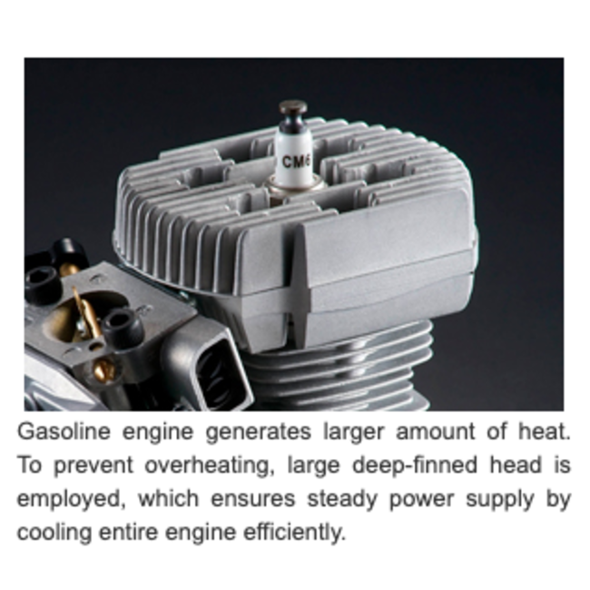 OSM38157 OS Engines GT15HZ II 15cc Gas Helicopter Engine AS NEW NO BOX INCL IGNTION