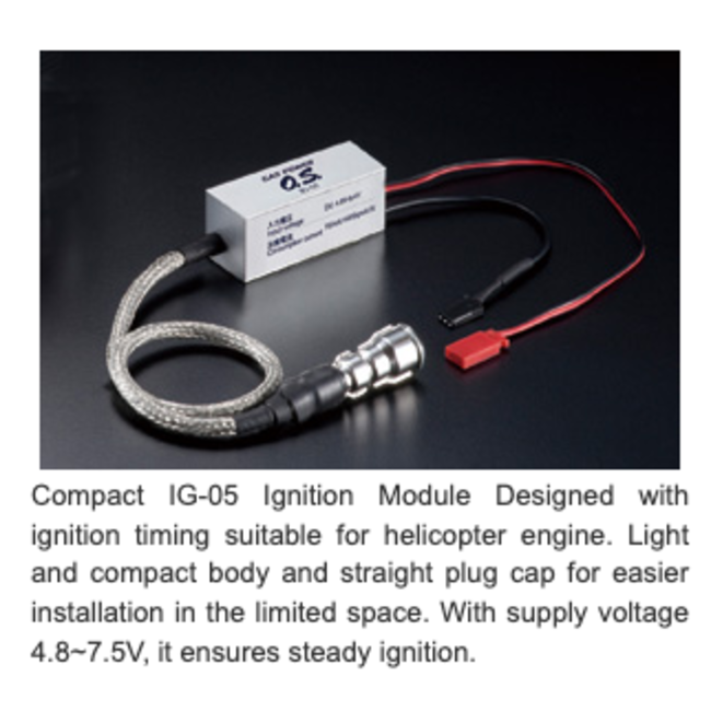 OSM38157 OS Engines GT15HZ II 15cc Gas Helicopter Engine AS NEW NO BOX INCL IGNTION