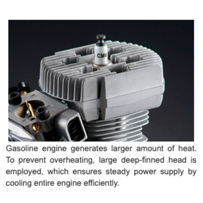 OSM38157 OS Engines GT15HZ II 15cc Gas Helicopter Engine AS NEW NO BOX INCL IGNTION