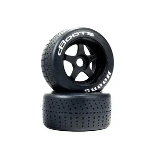 ARRMA Arrma dBoots Hoons 53/100 2.9 White Tire Set on 5 Spoke Wheels, 2pcs