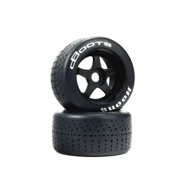 Arrma dBoots Hoons 53/100 2.9 Silver Tire Set on 5 Spoke Wheels, 2pcs