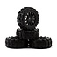 UpGrade RC Saw Blade Pre-Mounted Tires for ARRMA® Typhon Grom™ (4)