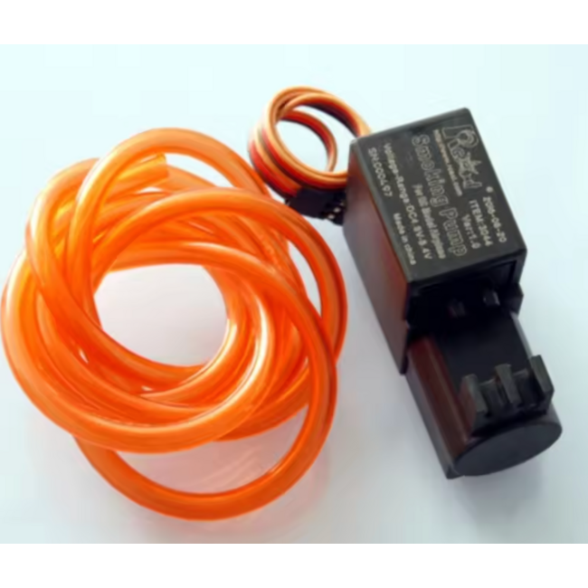RCEXL Onboard smoke pump rariable flow rate Voltage 4.8-8.4v  hose 1/8 barb  weight 70Gr