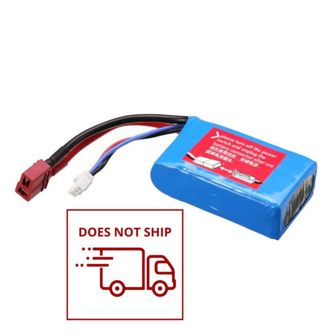 WL Toys 7.4v 1500mah LiPo Battery w/Deans