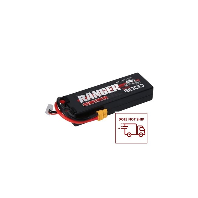 ORION 2S 50C Ranger LiPo Battery (7.4V 8000mAh) EC5 Plug