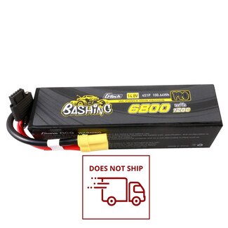 GENS ACE Gens Ace G-Tech 4S Bashing 6800mAh 120C 14.8V Soft Pack Lipo Battery (EC5)