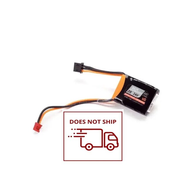 Spektrum 350mAh 2S 7.4v 30C LiPo Battery with PH2.0 suit Losi Micro-B