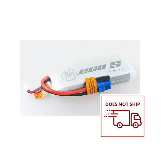 Dualsky 2700mah 2S 7.4v 25C ECO LiPo Battery with XT60 Connector