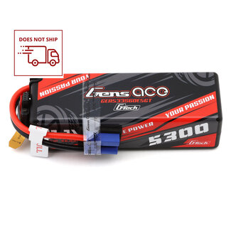 GENS ACE Gens Ace G-Tech 3S 5300mAh 60C 11.1V Hardcase/Hardwired Lipo Battery (EC5)