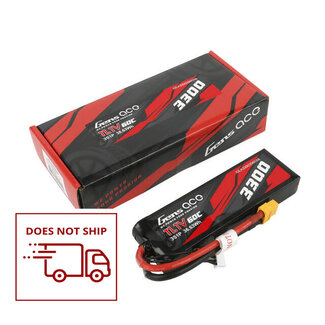 GENS ACE Gens Ace 3S 3300mAh 11.1V 60C Soft Case LiPo Battery (XT60 + TRX adaptor)