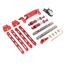 RACE MN MODEL LC79 ALU REAR SHOCK CONVERSION, SERVO MOUNT & HORN, DRIVESHFTS SET