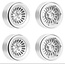 RACE 1.3" CRAWLER BEAD LOCK WHEELS 4PCS