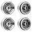 RACE 1.3" CRAWLER BEAD LOCK WHEELS 4PCS