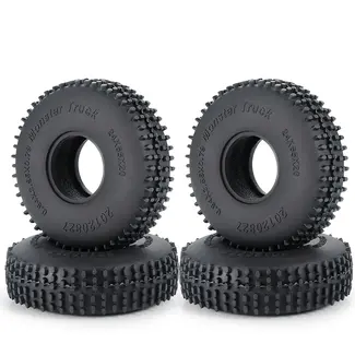 Race RACE 4PCS 1.0" COMP CRAWLER PIN TIRE 24x65x20mm