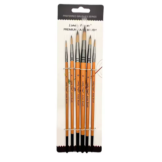 CHINA ELECTRONICS ACE PREMIUM PAINT BRUSH SET  6pc