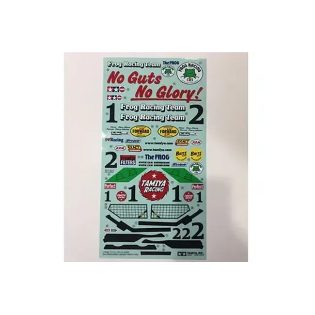 Copy of TAMIYA LUNCH BOX STICKER SHEET