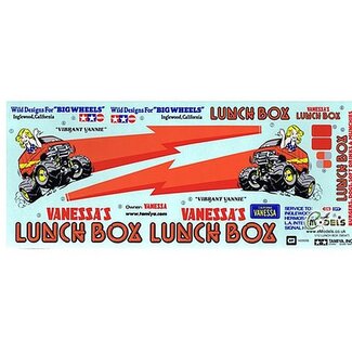 TAMIYA TAMIYA  lunchbox sticker decal