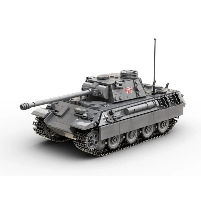 Build Army PANTHER AUSF D 1/33 BUILDING BLOCK KIT
