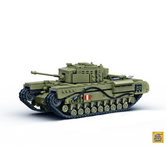 BUILD ARMY Build Army Churchill Tank 1/33 BUILDING BLOCK KIT