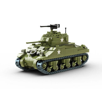 BUILD ARMY Build Army M4 Sherman 1/33 BUILDING BLOCK KIT