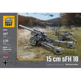 BUILD ARMY Build Army 15cm sFH 18 1/33 BUILDING BLOCK KIT
