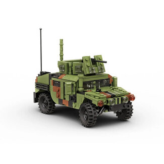 BUILD ARMY Build Army Humvee M1151 1/33 BUILDING BLOCK KIT