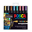 POSCA PC5M METALLIC COLOURS 8 PIECE ASSORTED SET