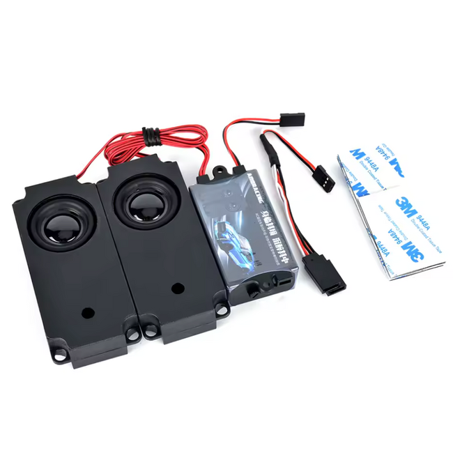 RACE CAR/ TRUCK SOUND SYSTEM WITH 2 SPEAKERS