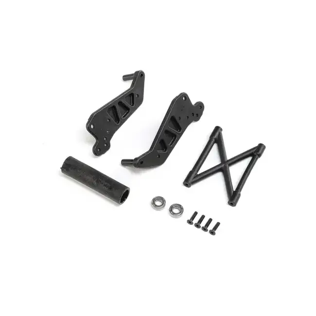 Losi Black Wheelie Bar Set, LMT
