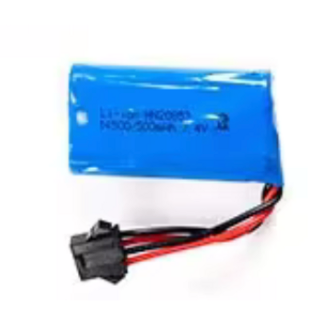 Huina LION BATTERY 7.4V 1200MAH  4 WIRE PLUG SUITS DUMP TRUCK
