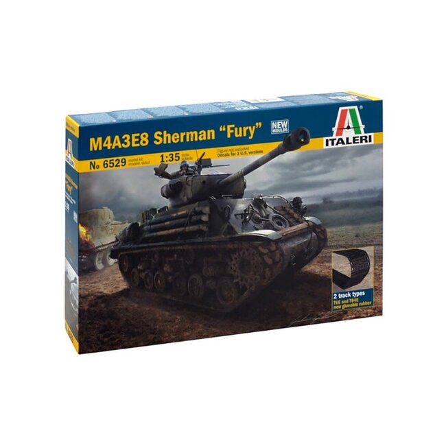 ITALERI M4A3E8 SHERMAN "FURY" 1:35