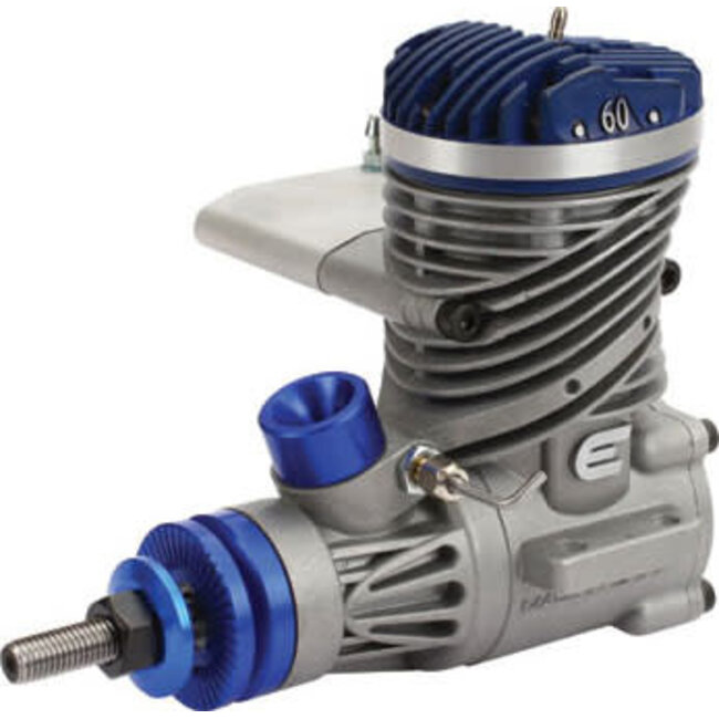 Evolution .60NX C/L  Engine with Muffler  9.73cc WITH STD & TONGUE MUFFLER