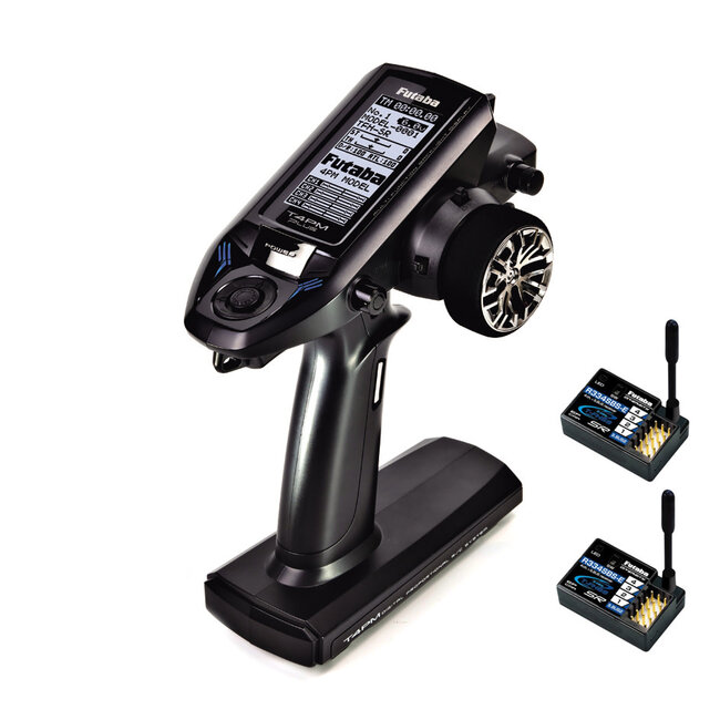 Futaba 4PM Plus 2.4G inc R334SBSE Receiver x2