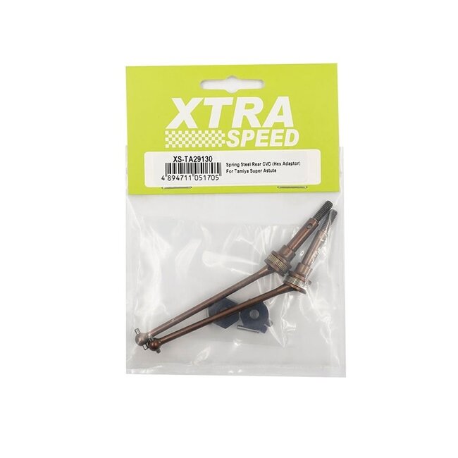 XTRA SPEED CVD & HEX ADAPTOR SUITS TAMIYA SUPER ASTUTE REAR