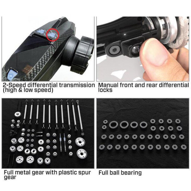 YIKONG YK41011- Lc79 LandCruiser Brushed  1/10