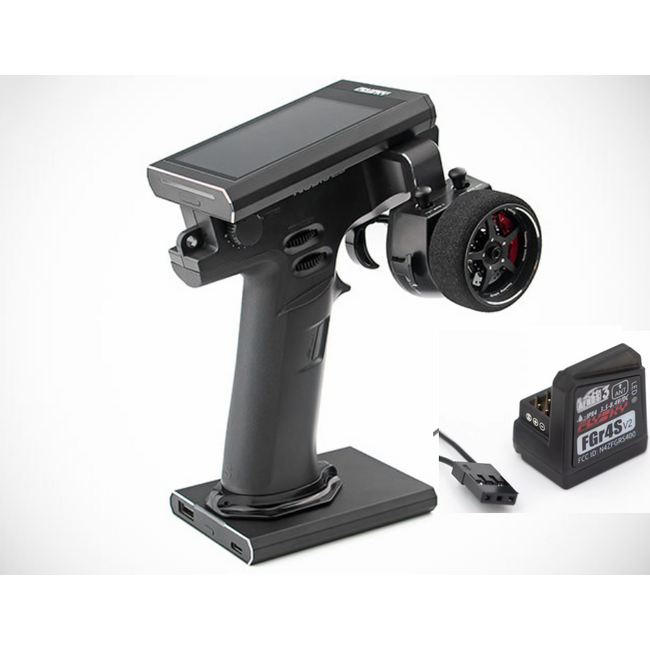 Flysky NOBLE NB4+FS-GT5 2.4G 6-Channel WHEEL RADIO TX & FS-BS6 Receiver Built-in Gyro Fail-Safe #FS-GT5+BS6